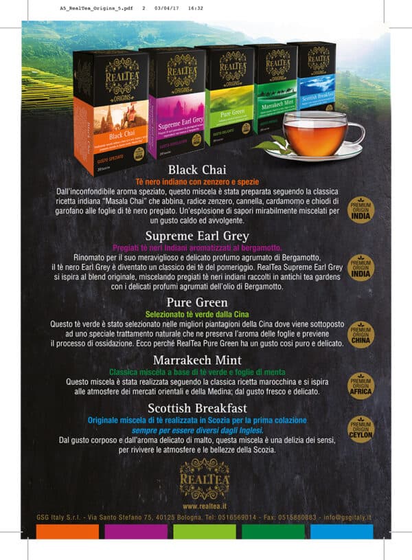 Realtea INDIA Black Chai