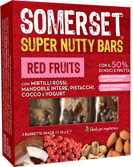 Red Fruits Barrette snack 35g x 3