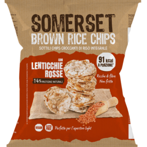 Brown Rice Chips Lenticchie Rosse